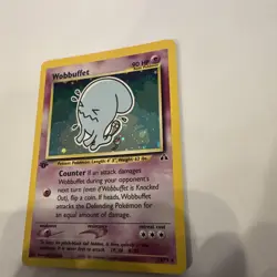Wobbuffet Neo Discovery 1st Edition 16/75 Holo Pokemon Card - Image 3