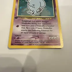 Wobbuffet Neo Discovery 1st Edition 16/75 Holo Pokemon Card - Image 5