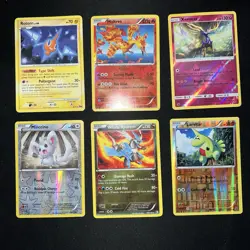 Holos Pokemon Card Collection Vintage Reverse LOT Tcg Sleeved - Image 1