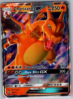 Charizard GX SM211 SM Promos - Pokemon Card - NM - Image 1