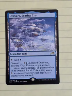 Otawara, Soaring City MTG Kamigawa: Neon Dynasty Rare Legendary Land NM-M x1 - Image 1