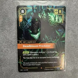 Deadbloom Predator - Riftbound Origins - OGN 161/298 - Near Mint - Image 1