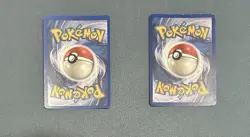 Pokemon Jungle set Wigglytuff and Clefable - Holographic- Set Symbol Error Cards - Image 2