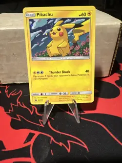 Pokemon Card TCG - Pikachu SM206 Black Star Promo Sun & Moon Promo - Image 1