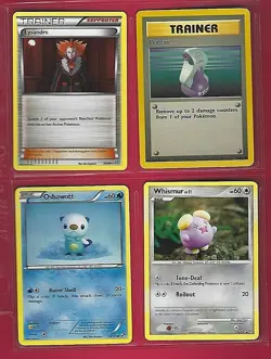 POKEMON 4 CARD LOT EX FREE SHIPPING - Image 1