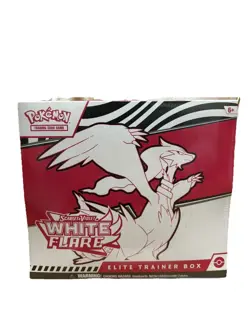 Pokemon Scarlet & Violet White Flare Elite Trainer Box - SV: White Flare (ETB) - Image 1