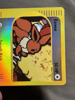 Eevee 54/144 Reverse Holo Skyridge Pokemon NM - Image 3