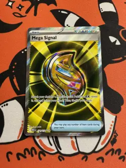 Mega Signal 171/132 - Full Art Holo - NM - Mega Evolution - Pokemon TCG - Image 1