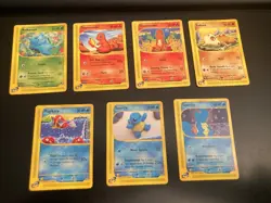 Lot of *7* High-Grade POKEMON EXPEDITION! #94,97,98,103,118,131,132 *NM/NM-* - Image 1
