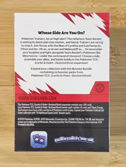 NEW SEALED in Hand - Pokemon Scarlet & Violet Destined Rivals Booster Bundle Box - Image 2