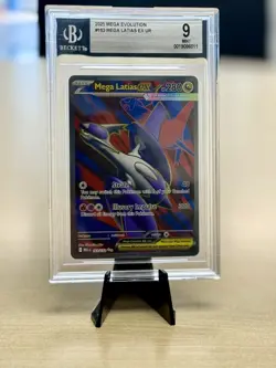 2025 POKEMON MEG EN-MEGA EVOLUTION ULTRA RARE #163 MEGA LATIAS EX BGS 9 - Image 1