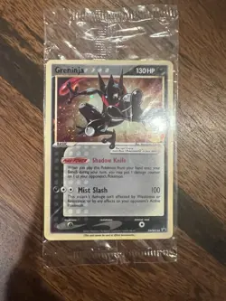 Pokemon Greninja Gold Star Promo Holo SWSH144 Celebrations 25th SEALED NM/LP - Image 1