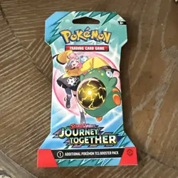 Pokemon TCG Journey Together Booster Pack New Sealed Free Shipping - Image 1