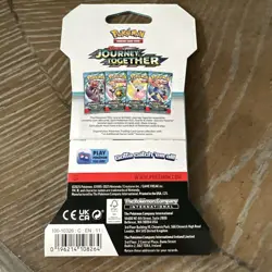 Pokemon TCG Journey Together Booster Pack New Sealed Free Shipping - Image 2