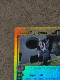 [ LP+ ] Pokemon Team Aqua's Mightyena 30/95 EX Team Magma vs Aqua Reverse Holo - Image 2