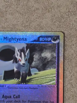 [ LP+ ] Pokemon Team Aqua's Mightyena 30/95 EX Team Magma vs Aqua Reverse Holo - Image 3