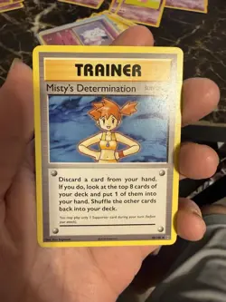 Misty's Determination 80/108 XY Evolutions Pokemon NM - Image 1