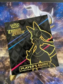 Pokemon Elite Trainer Box Player's Guide Booklet Crown Zenith - Fast - Image 1
