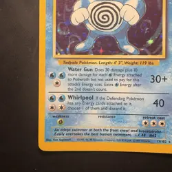 Pokemon Vintage Base Set Poliwrath 13/102 Holo Rare Wotc 1999 - Image 5