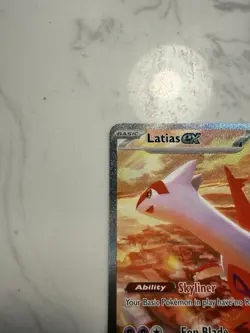 Pokemon Latias ex Special Illustration Rare Holo Sv08 Surging Sparks 239/191 EX - Image 3