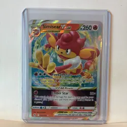Simisear VStar 023/159 - SWSH Crown Zenith - Ultra Rare Holo - Pokemon TCG - NM - Image 1