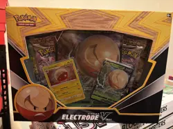Pokemon : Hisuian Electrode V Collection Box [ SEALED ] 💎 - Image 1