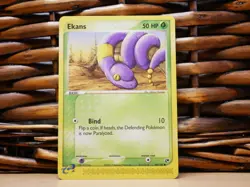 Pokemon EKANS 64/100 | NM Near Mint | EX Sandstorm | 2003 - Image 1