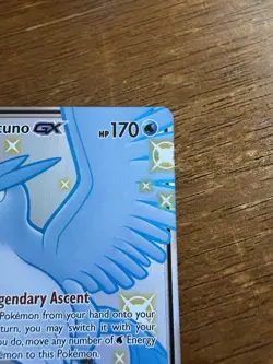 Pokemon Articuno GX SV54/SV94 Hidden Fates Shiny Vault Full Art Shiny Holo Rare - Image 3