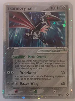 💎Skarmory Ex 98/108 POWER KEEPERS ✨Holo Rare Vintage Pokemon TCG 2007🔥psa - Image 2