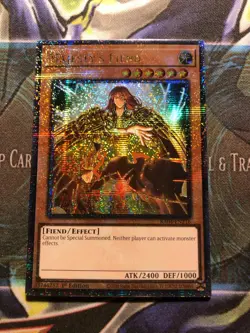 *** MAJESTY'S FIEND *** QUARTER CENTURY SECRET RARE RA04-EN216 YUGIOH! - Image 1
