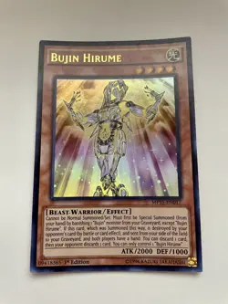 YuGiOh! Bujin Hirume - MP15-EN017 - 1st Edition - Ultra Rare - Image 1