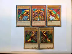 Yu-Gi-Oh! TCG Exodia Set (Exodia, Left Arm, Left Leg, Right Arm, Right Leg)... - Image 1