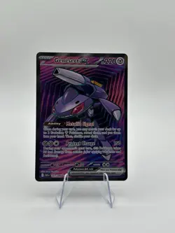 Pokemon TCG Scarlet & Violet Black Bolt Ultra Rare Genesect Ex 161/86 - Image 1