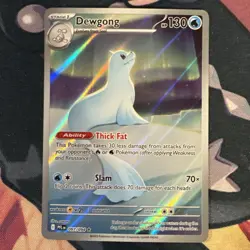 Pokemon TCG Dewgong 97/94 Illustration Rare Phantasmal Flames 2025 - Image 1