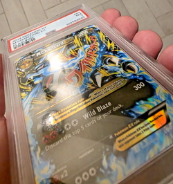 Pokemon M Charizard EX 69/106 XY Flashfire 2014 PSA 7 NM - Image 4