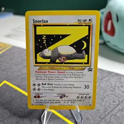 Pokemon Snorlax BLACK STAR 49 - WOTC PROMO - League 2002 - Image 3
