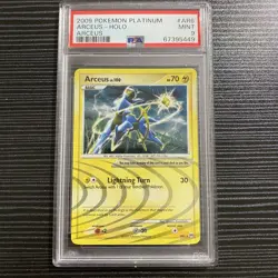 Pokemon Platinum Arceus #AR6 Arceus Holo – PSA 9 Mint (2009) - Image 1