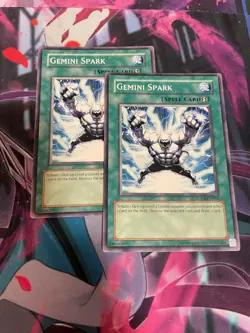YUGIOH - GEMINI SPARK X2 - COMMON - SOVR - UNLIMITED - LP/MP - Image 1