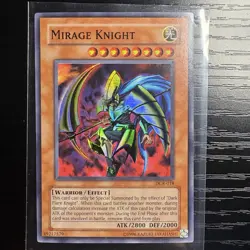 Mirage Knight Super Rare Unlimited Yu-Gi-Oh! Dark Crisis DCR-018 LP - Image 1