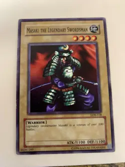 Masaki the Legendary Swordsman LOB-038 The Legend of Blue Eyes White... - Image 1