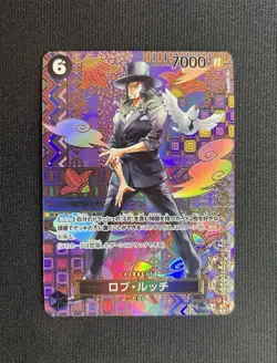 ONE PIECE Rob Lucci (SP Alt Art) OP03-092 SR Awakening of New Era Japanese - Image 1