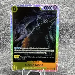 One Piece Gecko Moria OP14-104 Character Card 10000 HP Seven Warlords Set - Image 1