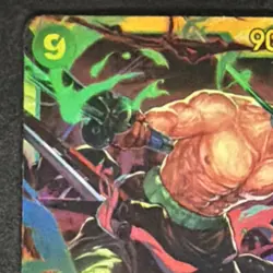 Bandai Roronoa Zoro OP06-118 Secret Rare Holo Foil 9000 Wings of the Captain On… - Image 4