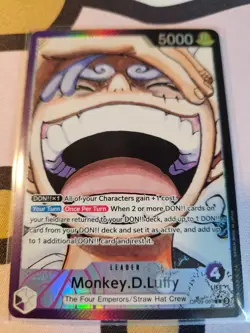 Monkey.D.Luffy (061) (Parallel) OP09-061 Emperors in the New World Foil - Image 1