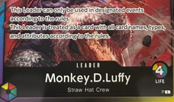 Monkey.D.Luffy (Leader Pack) (Sealed Battle 2023 Vol. 1) - One Piece Promo NM - Image 4