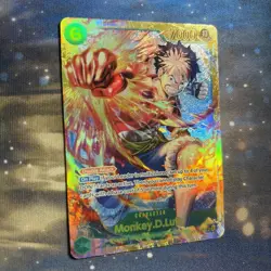 Monkey.D.Luffy OP13-118 SEC One Piece TCG carry on his will - Image 3