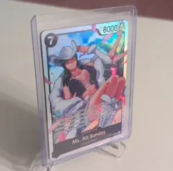 One Piece TCG Ms. All Sunday OP14-048 Sr Alt Art and Regular Lot English - Image 3