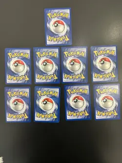 Pokemon Card TCG Gym Heroes / Challenge Common Uncommon Lot of 9 LP - Image 2