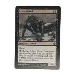 Ashen Ghoul Coldsnap NM MtG Magic Black Uncommon 1 x1 Card Cards - Image 1