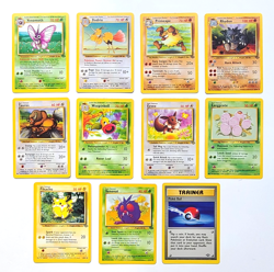 Jungle 11 card/set/lot RARE Uncommon & common Unlimited 1999 WOTC Pokemon LP/NM - Image 1